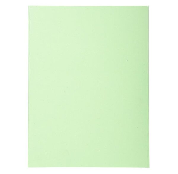 Paquet de 100 chemises Forever® 250 100% recyclé 24x32cm Vert pré EXACOMPTA