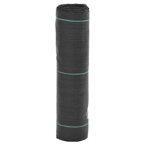 vidaXL Membrane anti-mauvaises herbes noir 0 5x100 m PP