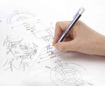 Stylo Gomme MONO zero classique pointe rectangulaire 2 5 x 5mm noir x 5 TOMBOW
