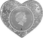 Pièce de monnaie en Argent 5 Cedis g 31.1 (1 oz) Millésime 2023 HEART