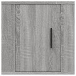 vidaXL Meuble TV mural Sonoma gris 40x34 5x40 cm