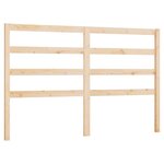 vidaXL Tête de lit 146x4x100 cm Bois massif de pin