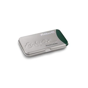 Boite de 6 Cartouches d'encre longues 'Edelstein Ink Aventurine' Vert PELIKAN
