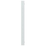 vidaXL Cadres d'établi réglables 2 Pièces Métal 55x(69-95 5) cm Gris