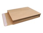 Lot de 50 enveloppes pochettes kraft armé à soufflet marron 280 x 365 + 50 mm