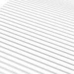 vidaXL Matelas en mousse blanc 200x210 cm dureté H2 H3