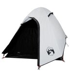 vidaXL Tente de camping à dôme 2 personnes tissu occultant imperméable