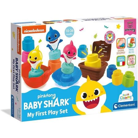 Clementoni - 17426 - Clemmy - Coffret d'activités Baby Shark