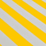 vidaXL Auvent pliable manuel 400 cm Jaune/blanc