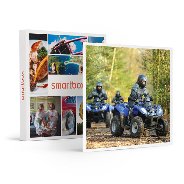 SMARTBOX - Coffret Cadeau Demi-journée d'excursion en quad à la découverte des joyaux de la région de Thoiry -  Sport & Aventure