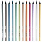 Crayon de couleur 'kolores metallic style'  étui de 12 kores