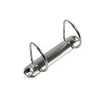 Classeur Personnalisable Rigide 2 Poches Kreacover - 2 Anneaux En D 40mm - A4 Maxi - Blanc - X 10 - Exacompta