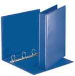 Classeur 4 anneaux 30 mm personnalisable A4 Dos 50 mm Bleu ESSELTE