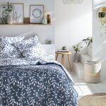 Parure de lit 260 x 240 cm - coton imprimé floral