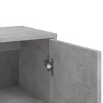 vidaXL Buffets 2 Pièces gris béton 60x31x84 cm bois d'ingénierie