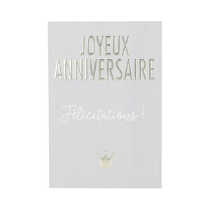 Carte Anniversaire - Joyeux Anniversaire Félicitations !