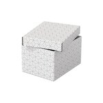 Set de 3 boîtes de rangement & cadeau 200 x255 x150 mm  blanc esselte