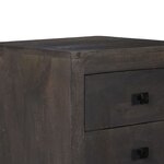 vidaXL Buffet Bois massif de manguier 40x40x91 cm