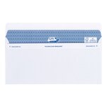 Enveloppe 112 x 225 mm secure gpv 90 g avec fenêtre 45 x 100 mm blanche - boîte de 100
