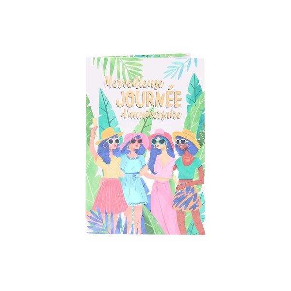 Carte Musicale D'anniversaire " Merveilleuse Journée D'anniversaire " - Draeger paris