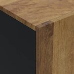 vidaXL Buffet avec 4 portes 60x33x75 cm bois massif de manguier