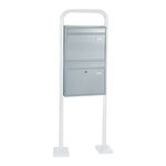 Profirst mail pm 375 Bloc 2 boîtes aux lettres inox