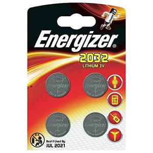 Blister de 4 Piles Lithium CR 2032 Maxi ENERGIZER