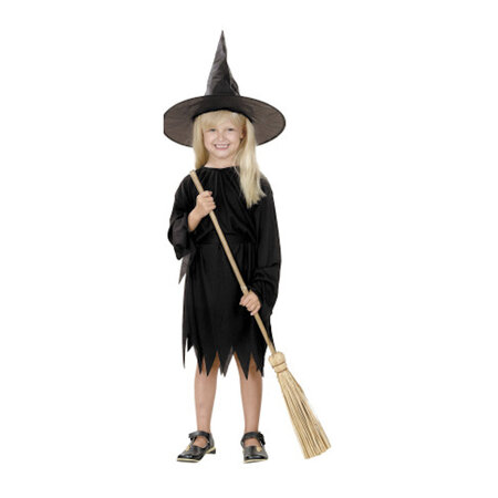 costume halloween sorciere 3/4 ans