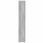 vidaXL Buffet avec LED sonoma gris 36x32 5x200 cm bois d'ingénierie