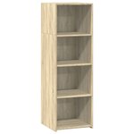 vidaXL Buffet chêne sonoma 40x41x124 cm bois d'ingénierie
