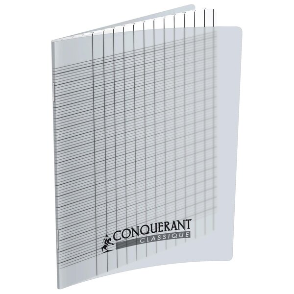 Cahier Déficients Visuels 24 x32 cm Grands Carreaux 2 5Mm 96P Polypro Incolore OXFORD