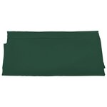 vidaXL Tissu de remplacement pour parasol d'extérieur Vert 300 cm