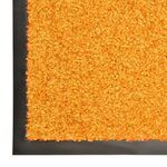vidaXL Paillasson lavable Orange 60x180 cm