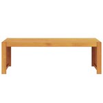 vidaXL Table Basse de Jardin 110x55x35 cm Bois Massif Acacia
