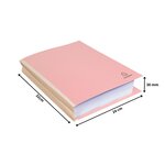 Paquet de 25 chemises dos toilé Forever® 320g/m2 - 24x32cm - Rose EXACOMPTA