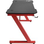 Subsonic Raiden - Bureau gamer ergonomique finition carbone pour PC gaming
