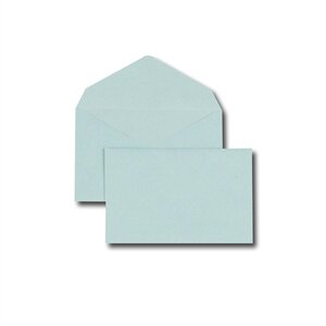 Paquet de 100 enveloppes élection recyclées bleues 90x140 75 g/m² gpv
