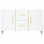 vidaXL Buffet blanc 100x36x60 cm bois d'ingénierie