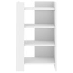 vidaXL Buffet blanc 45x35x75 cm bois d'ingénierie