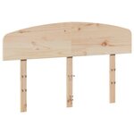 vidaXL Tête de lit 135 cm bois massif de pin