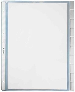 Pochette-intercalaires Neutres A4 PP 10 touches LEITZ
