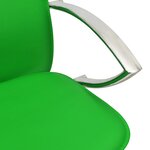 vidaXL Tabourets de bar lot de 2 vert cuir artificiel