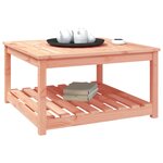 vidaXL Table de jardin 82 5x82 5x45 cm bois massif de douglas