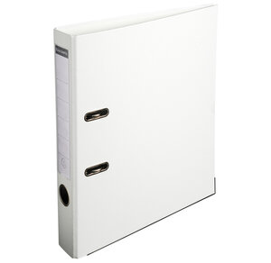 Classeur à levier polypropylène dos de 50mm - A4 blanc EXACOMPTA