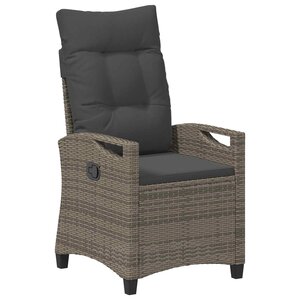 vidaXL Chaises de jardin inclinables 56 x 60 x 112 cm acier