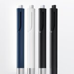 Stylo à bille rétractable NOTO Corps Plastique Pointe Moyenne white silver LAMY