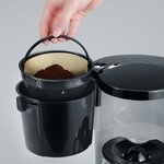Cafetière filtre - Noir - 800 W - 1 4 L - jusqu'à 10 tasses