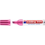 Marqueur Permanent 500 rose 2-7 mm x 10 EDDING