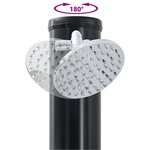 vidaXL Douche solaire extérieure avec douchette 217 cm 20 L