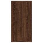 vidaXL Buffet Chêne marron 100x30x59 5 cm Bois d'ingénierie